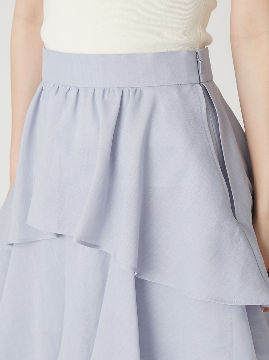 アシメフリルティアードスカート(ロングスカート)｜スカート｜FRAY I.D