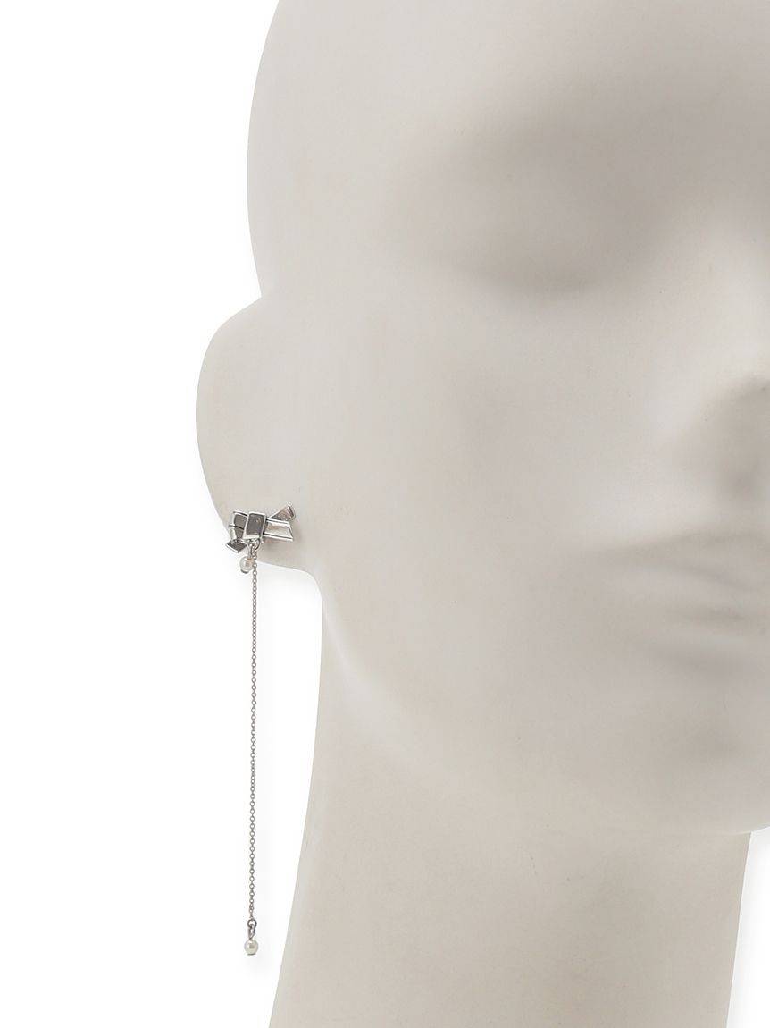 リボンディティールピアス(ピアス)｜アクセサリー｜FRAY I.D（フレイ