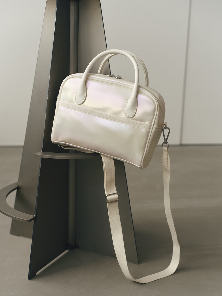 LeSportsac× FRAY I.D】SQUARE TH CROSSBODY(ハンドバッグ
