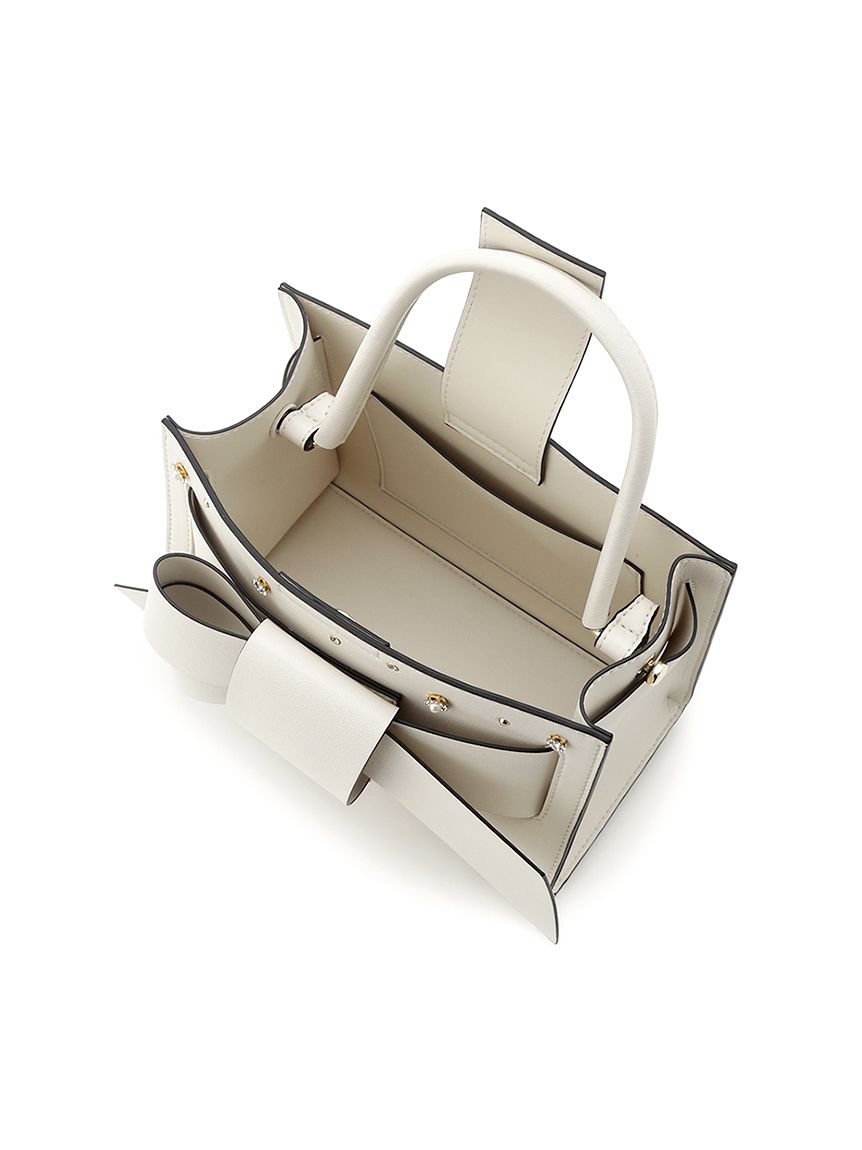 ルエル】ビジューリボンミドルバッグ(ハンドバッグ)｜バッグ｜FRAY I.D