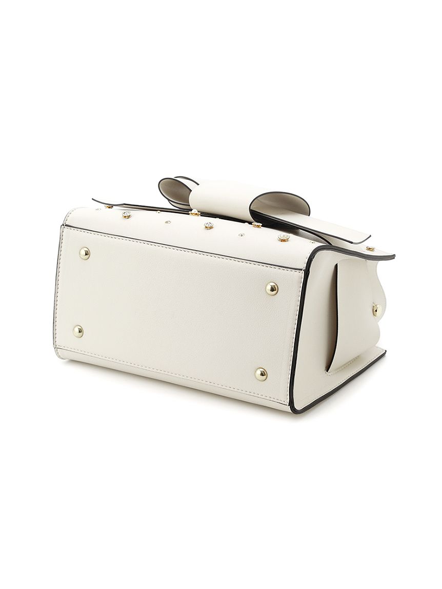 ルエル】ビジューリボンミドルバッグ(ハンドバッグ)｜バッグ｜FRAY I.D