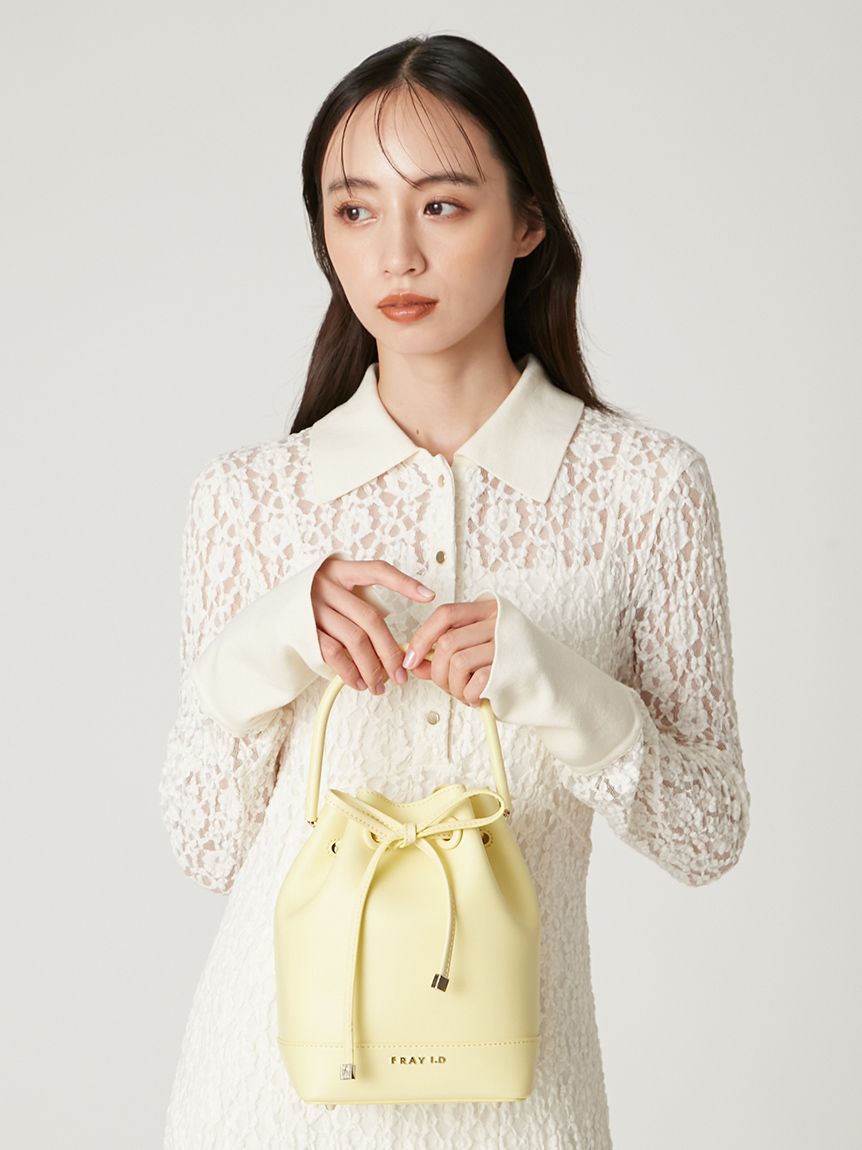 ドローストリングリボンバッグ(リボンバッグ)｜バッグ｜FRAY I.D