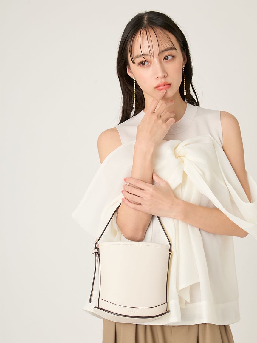 カーブラインミニバスケットバッグ(ハンドバッグ)｜バッグ｜FRAY I.D