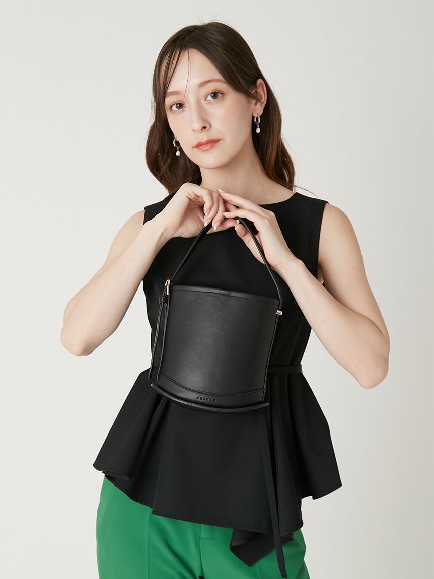 カーブラインミニバスケットバッグ(ハンドバッグ)｜バッグ｜FRAY I.D