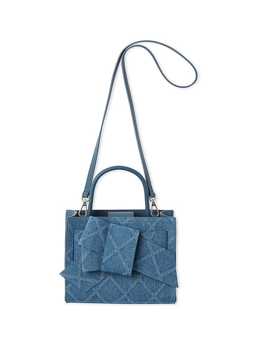 ルエル】デニムリボンミドルバッグ(ハンドバッグ)｜バッグ｜FRAY I.D