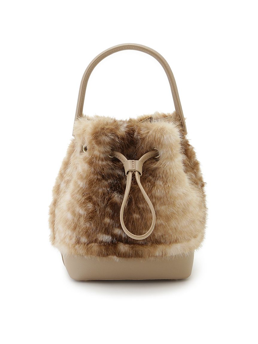 FRAY I.D フレイアイディー ドローストリングリボンバッグ ドローストリングファーリボンバッグ(ショルダーバッグ)｜BAG｜FRAY