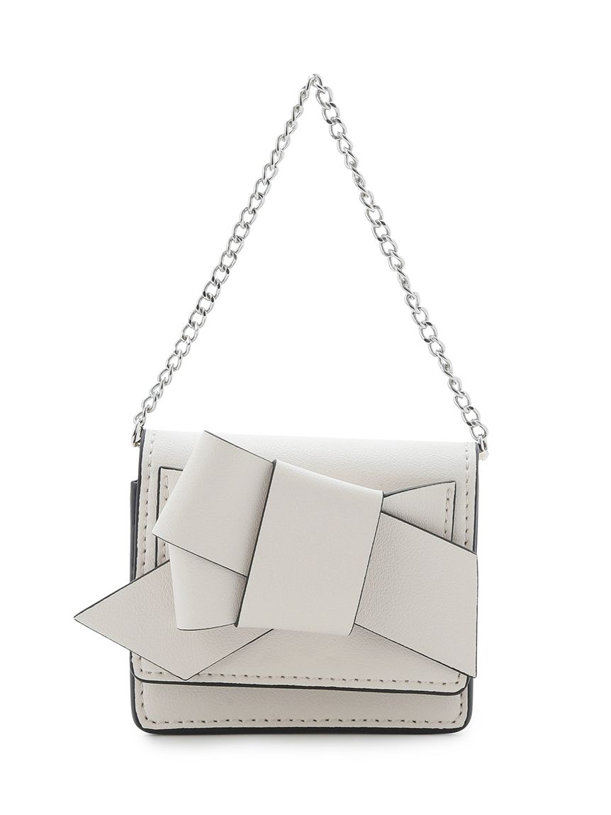 LYN チェーンウォレット WOC ミニバッグ リボン ツイリー 2WAY ルエル】2wayミニリボンウォレット(リボンバッグ)|バッグ|FRAY