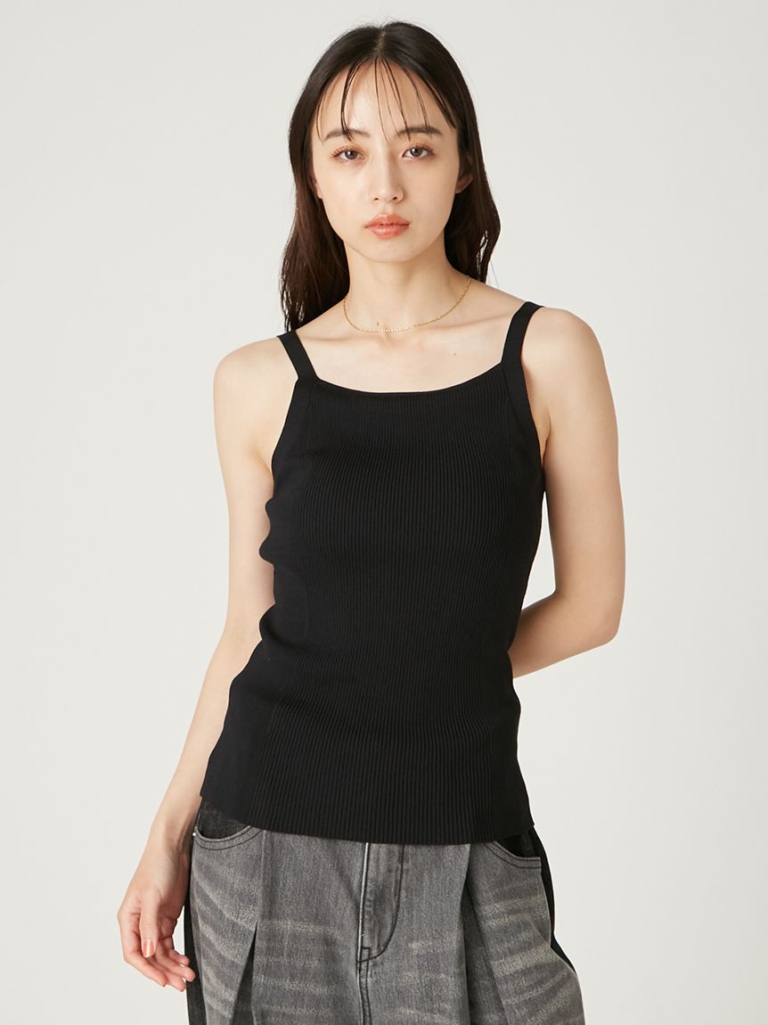カップインアメスリリブニットタンク(インナー・ランジェリー