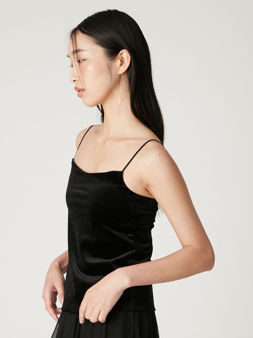ベロアカップインキャミソール(キャミソール)｜トップス｜FRAY I.D