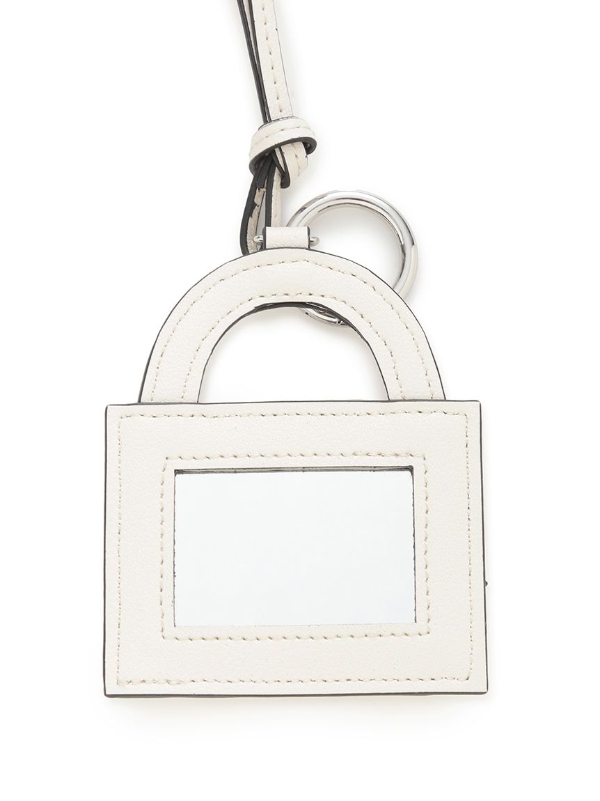 ルエル】リボンミラーチャーム(キーケース・キーホルダー