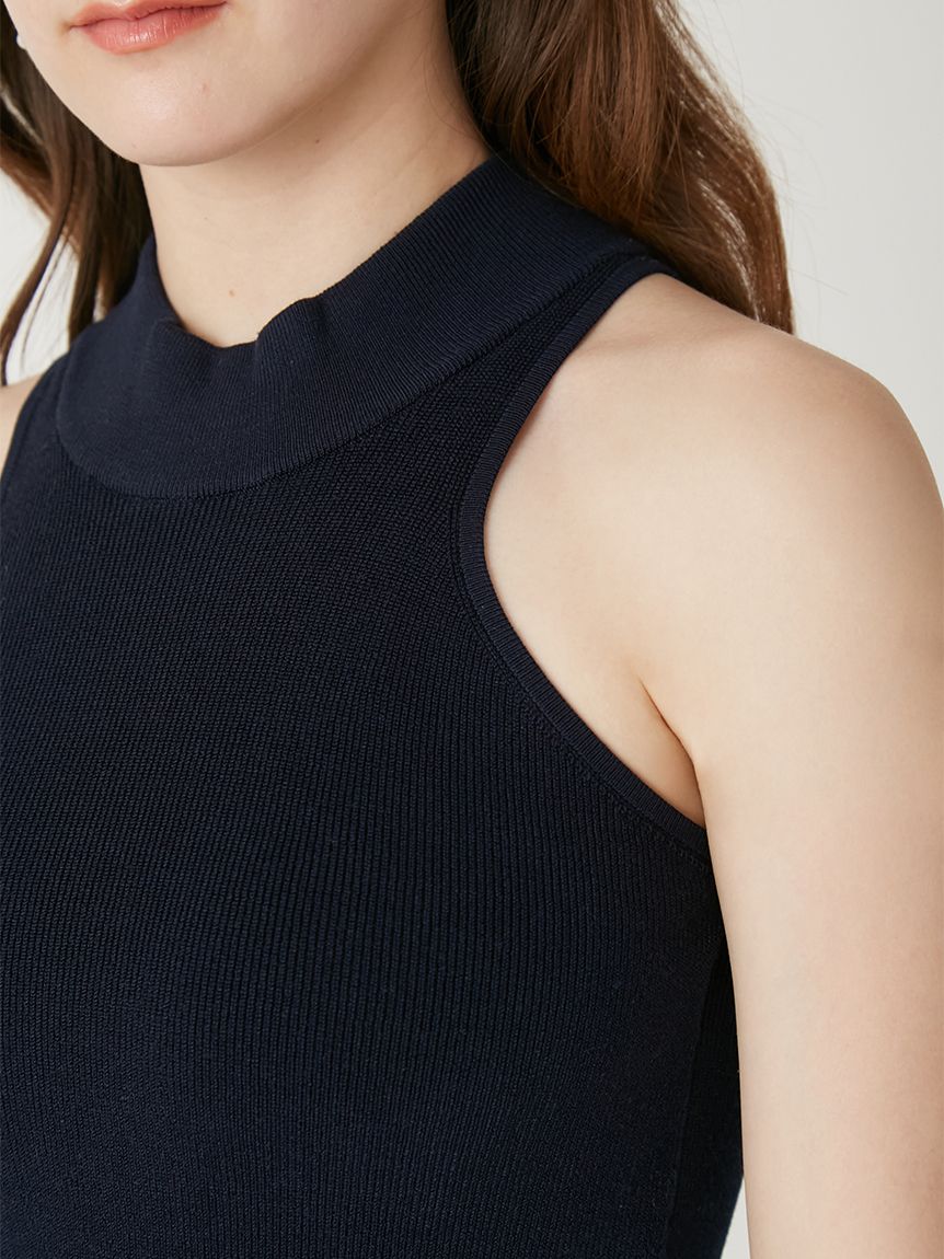 シルクブレンドカップインホルターニット／ウォッシャブル(ニット