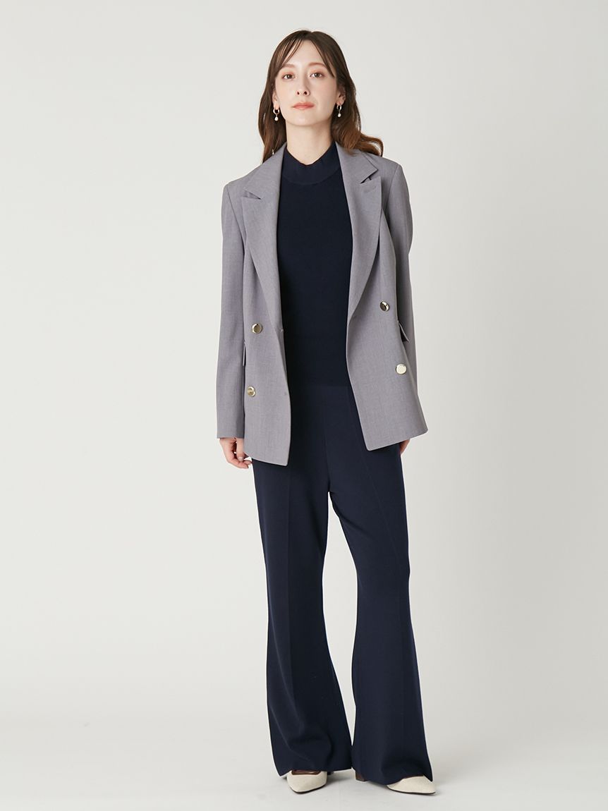 シルクブレンドカップインホルターニット／ウォッシャブル(ニット