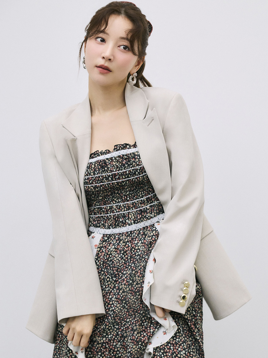FRAY I.D MADE WITH LIBERTY FABRIC】フリルリボンシュシュ(その他