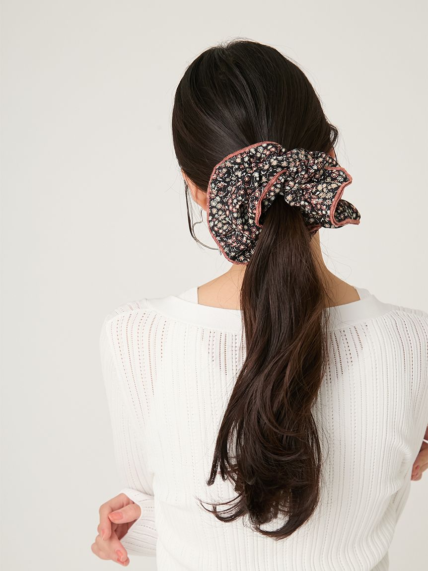 FRAY I.D MADE WITH LIBERTY FABRIC】フリルリボンシュシュ(その他