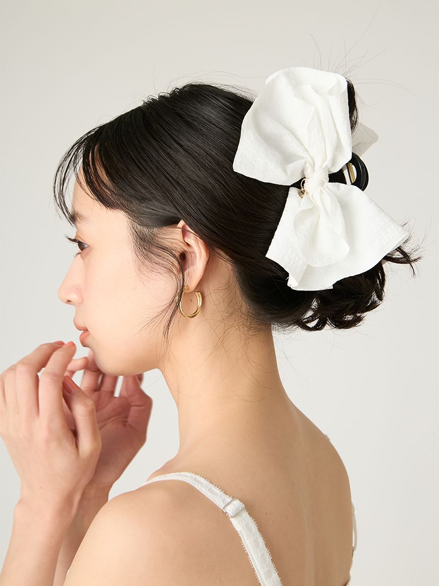 リボンヘアクリップ(ヘアクリップ・シュシュ)｜ファッション雑貨｜FRAY