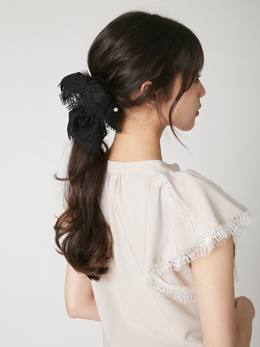 レースレイヤードシュシュ(シュシュ)｜ACCESSORY｜FRAY I.D（フレイ