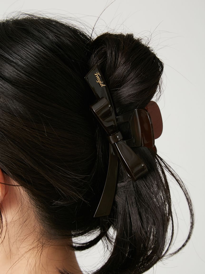 アセテートリボンヘアクリップ(その他)｜ファッション雑貨｜FRAY I.D