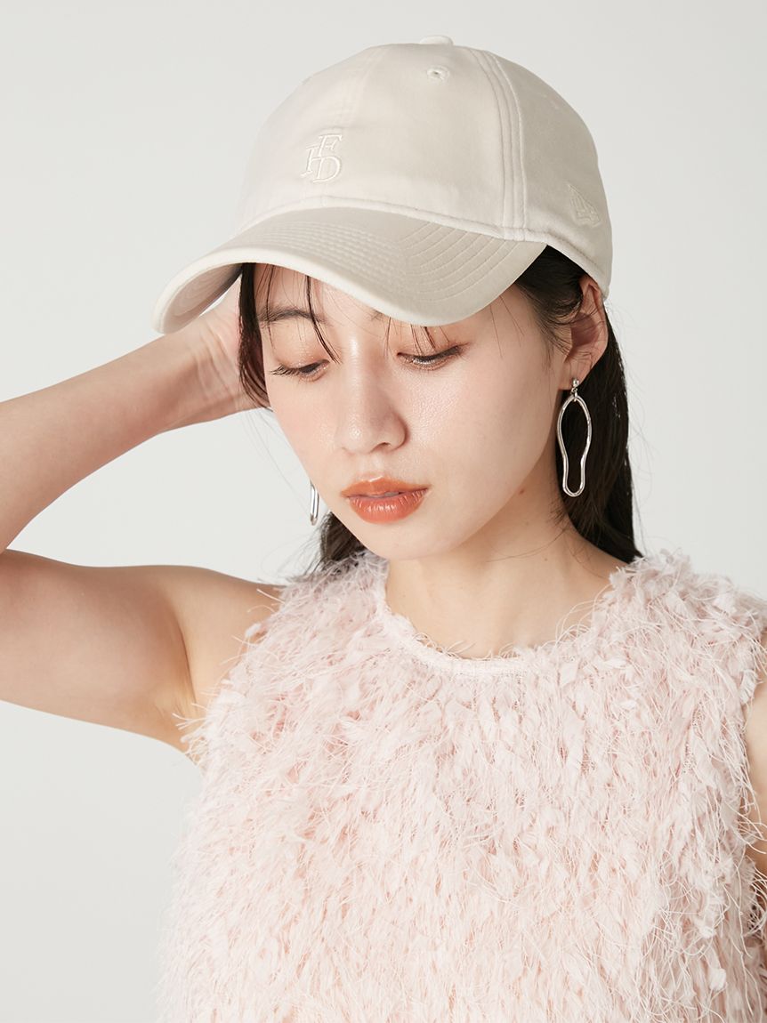 FRAY I.D｜NEW ERA®】9TWENTY(TM)ベロア刺繍キャップ(帽子