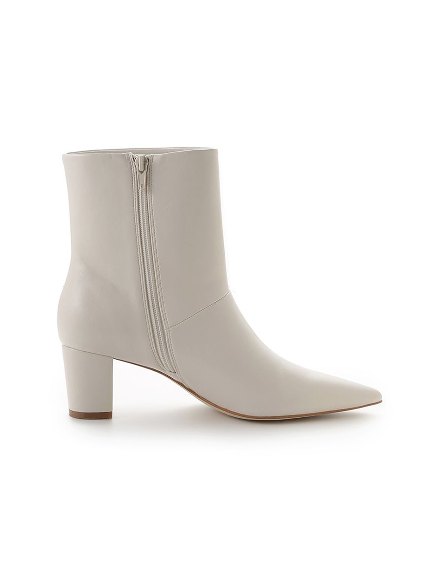 アイシードール　ダンディホワイト ポインテッドトゥショートブーツ(ブーツ)｜シューズ｜FRAY I.D（フレイ