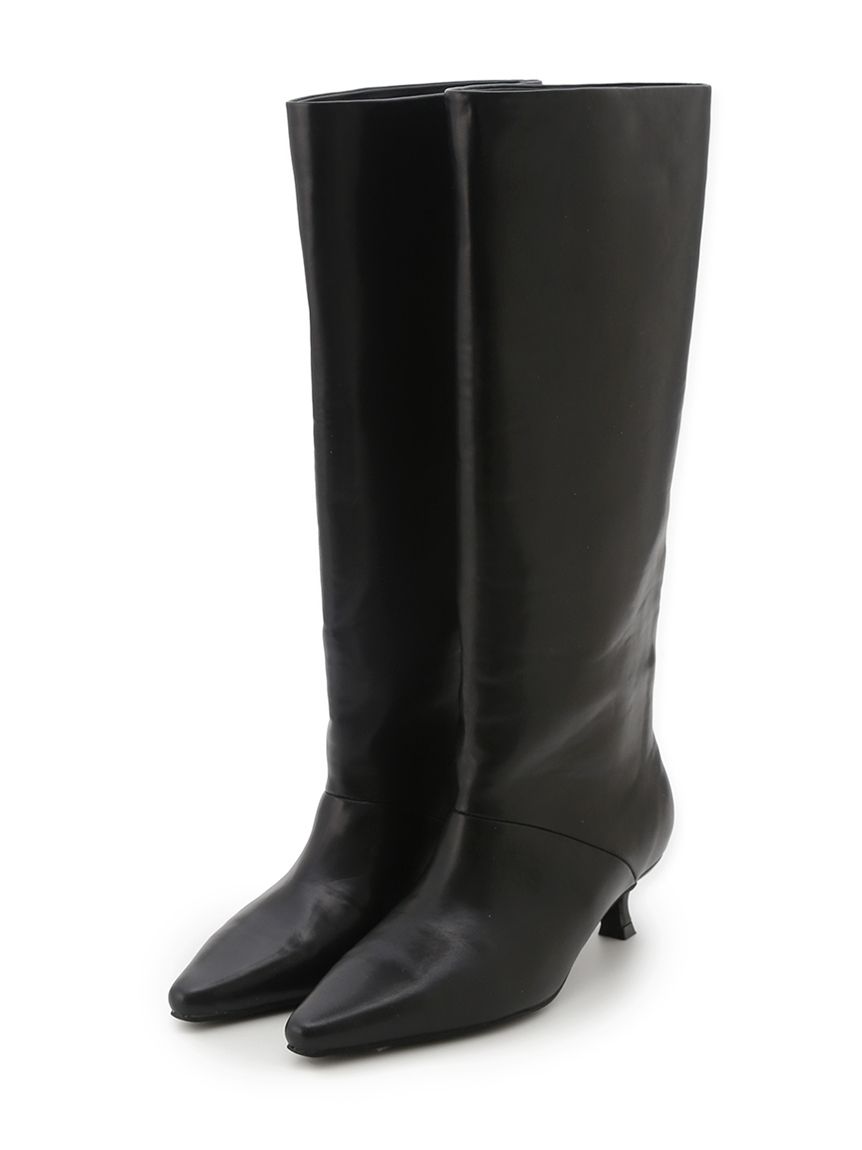 キトゥンヒールロングブーツ(ブーツ)｜シューズ｜FRAY I.D（フレイ