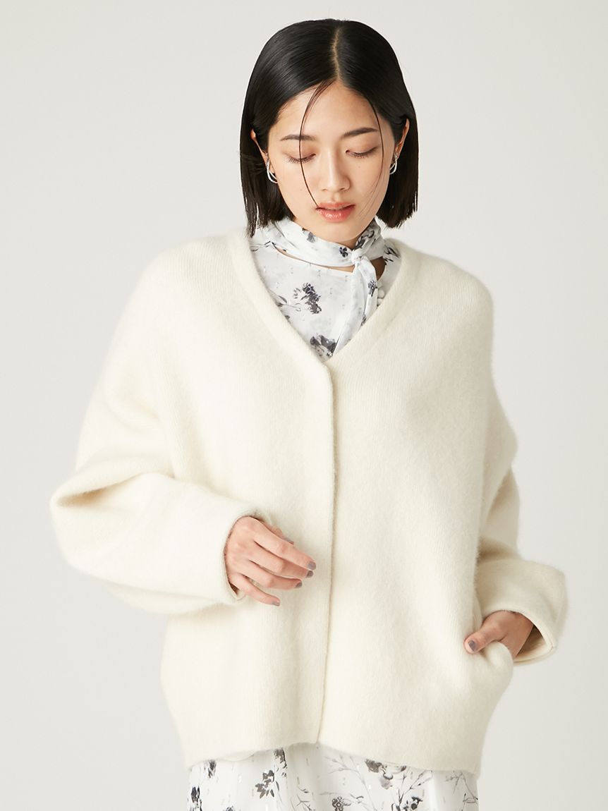 ダブルフェイスラクーンカーディガン(カーディガン)｜トップス｜FRAY