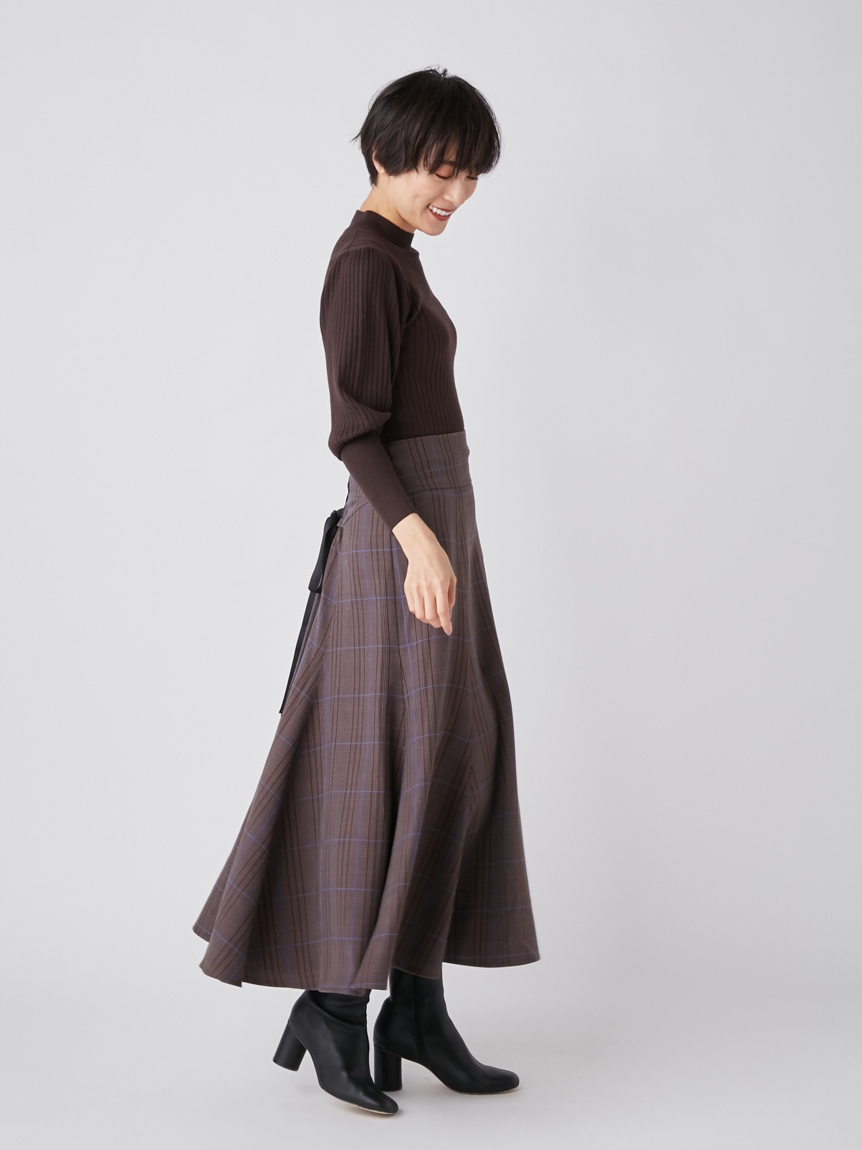 リブニットコンビチェックワンピース マキシ ロングワンピース ワンピース Fray I D フレイ アイディー の通販サイト 公式 リブニットコンビチェックワンピース マキシ ロングワンピース ワンピース Fray I D フレイ アイディー の通販サイト 公式