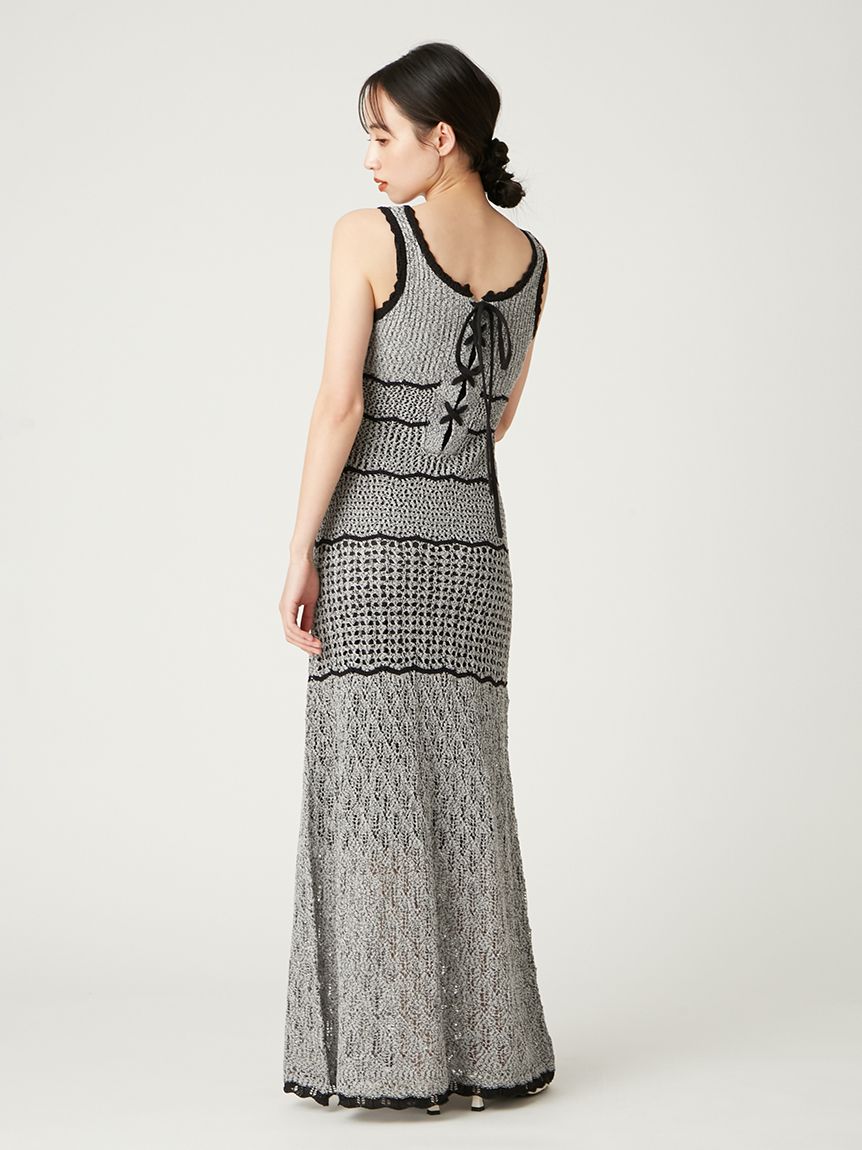 レースアップ2wayニットタンクドレス(ドレス)｜ワンピース｜FRAY I.D