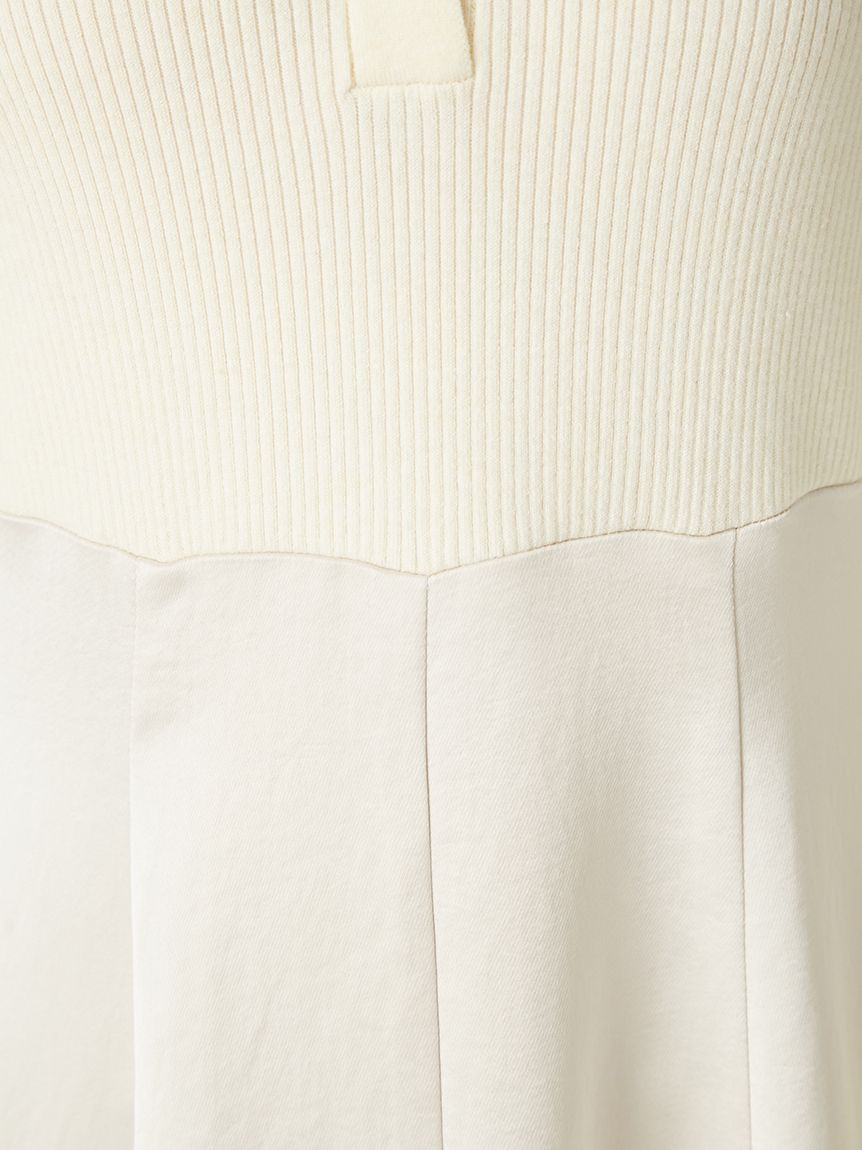 FRAY I.D オープンポロカラーニットワンピース オープンポロカラーニットワンピース(マキシ・ロングワンピース