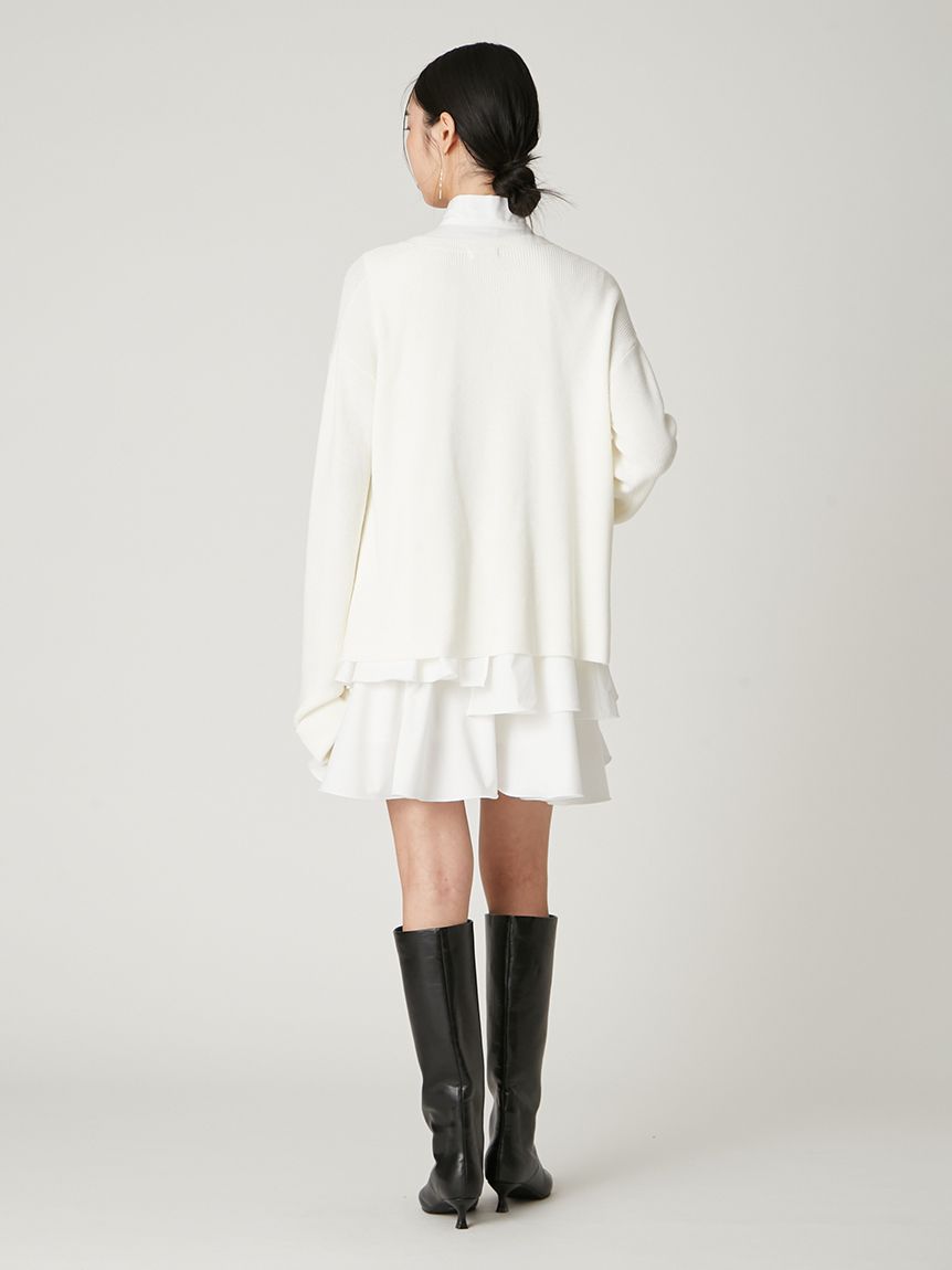 リボンタイコンビニットチュニック(ニット)｜トップス｜FRAY I.D