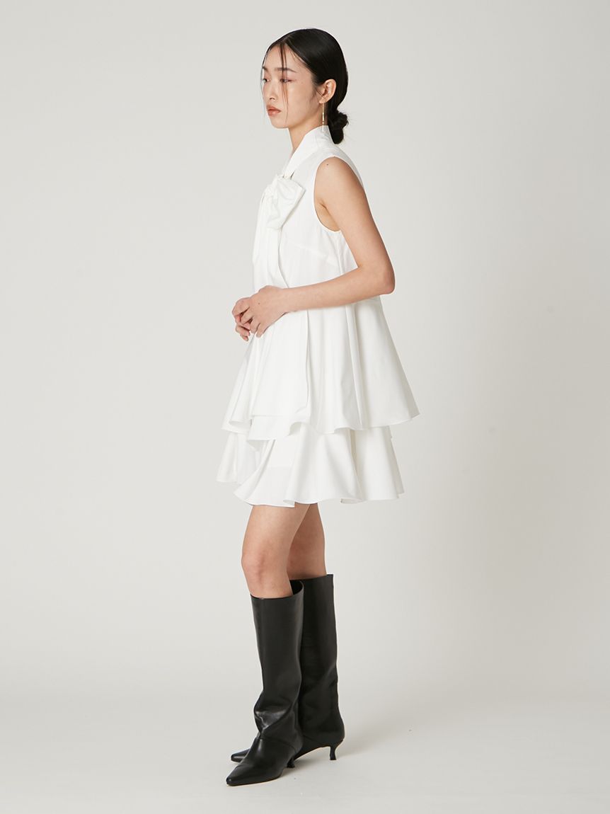 リボンタイコンビニットチュニック(ニット)｜トップス｜FRAY I.D