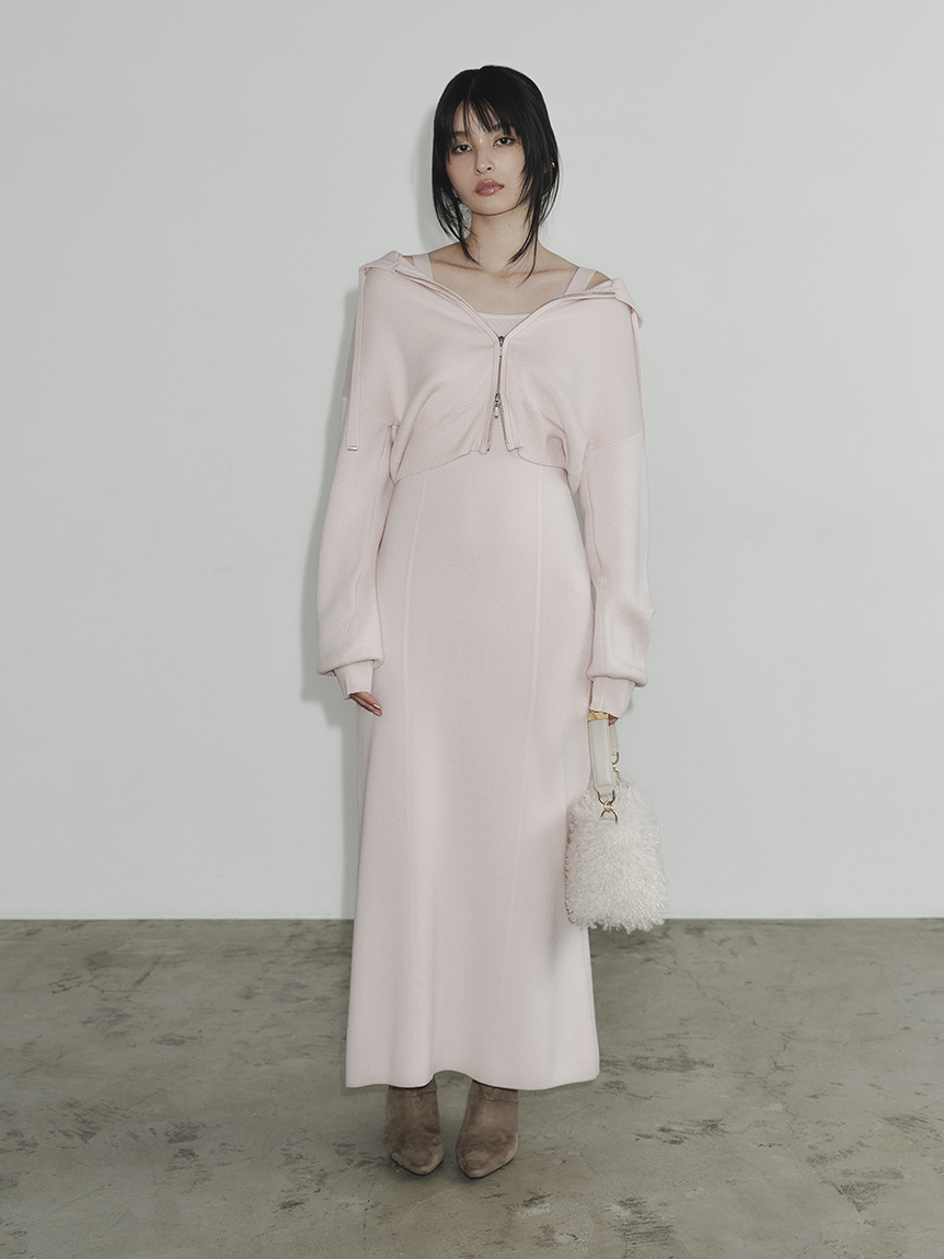 NEW YEAR'S SPECIAL ITEM】ジップパーカ&キャミワンピースセット