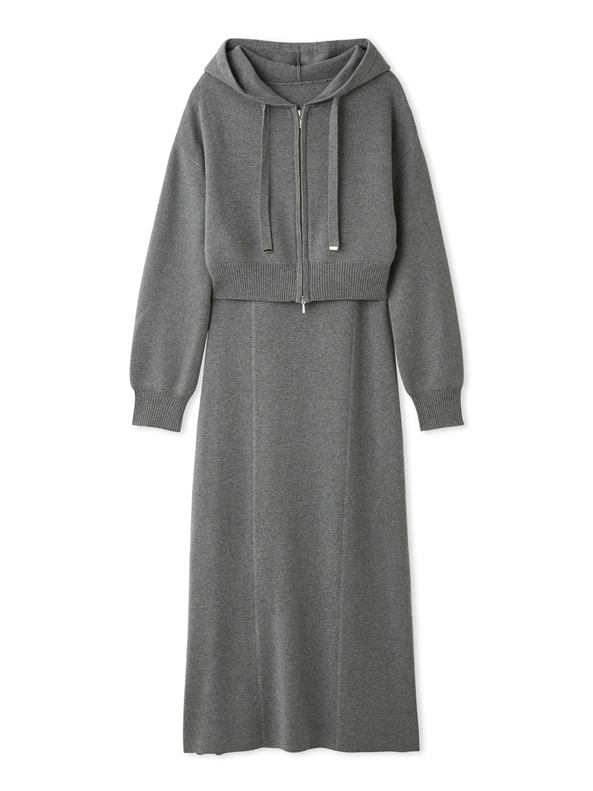 NEW YEAR'S SPECIAL ITEM】ジップパーカ&キャミワンピースセット