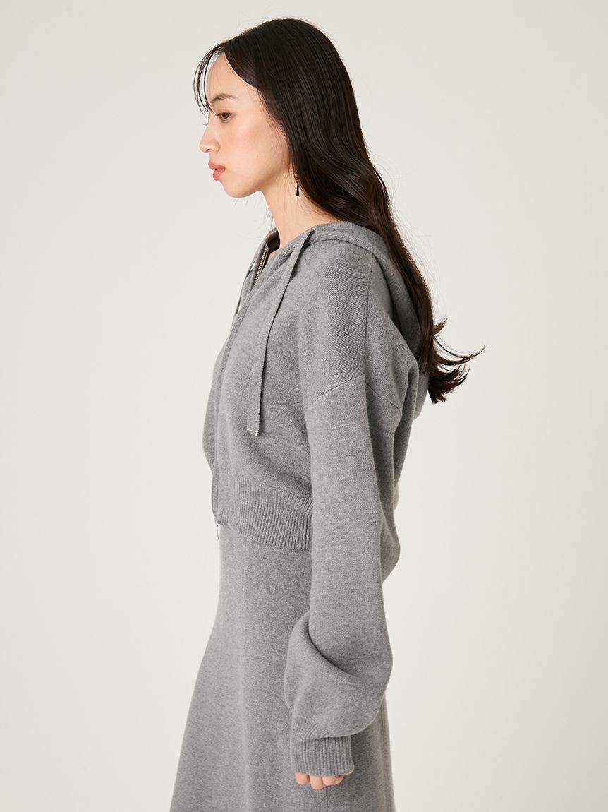 NEW YEAR'S SPECIAL ITEM】ジップパーカ&キャミワンピースセット