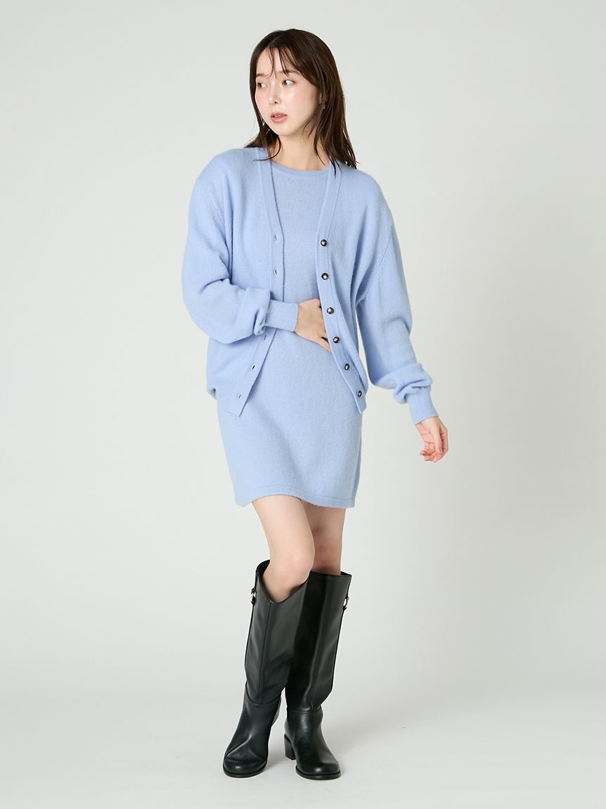 カシミア100％ミニニットワンピース(ニットワンピース)｜DRESS｜FRAY