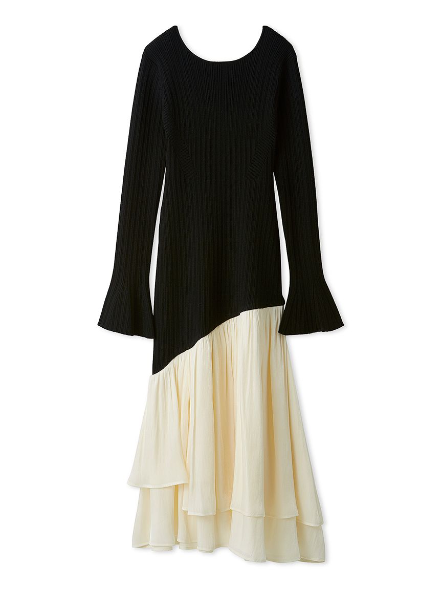ティアードコンビニットワンピース(ニットワンピース)｜DRESS｜FRAY