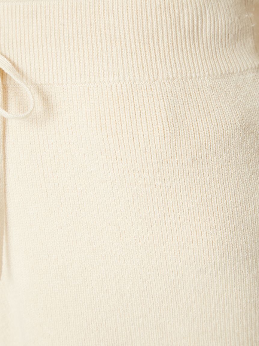 ウォッシャブルカシミヤシルクニットショートパンツ／ウォッシャブル