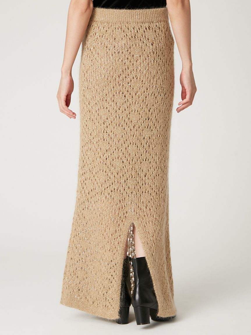 モヘアミックスラメニットスカート(ロングスカート)｜スカート｜FRAY