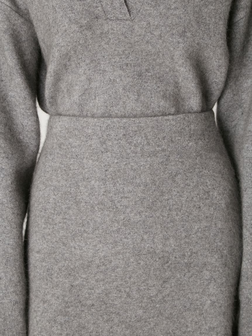 新品　フレイアイディー　ラクーンダブルフェイスニットミニスカート ラクーンダブルフェイスニットミニスカート(ミニスカート)｜スカート