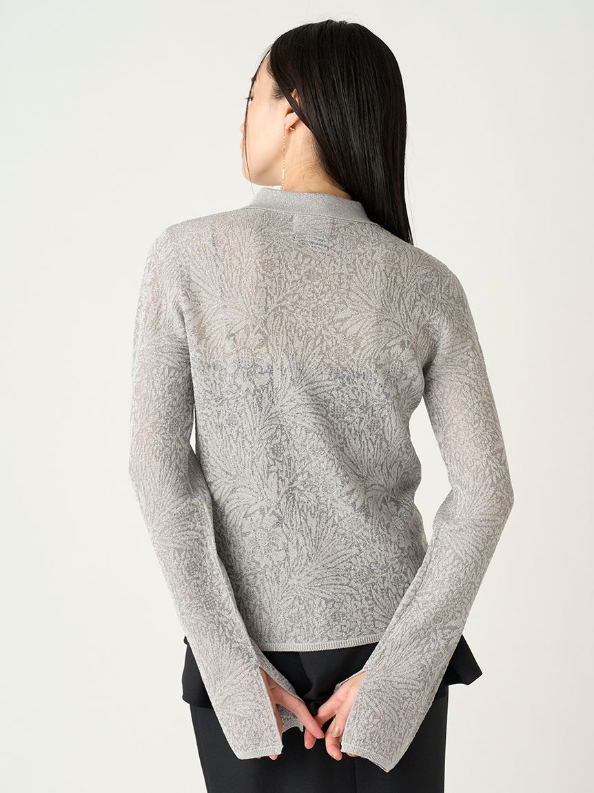 William Morris®】ジャガードニットプルオーバー(ニット