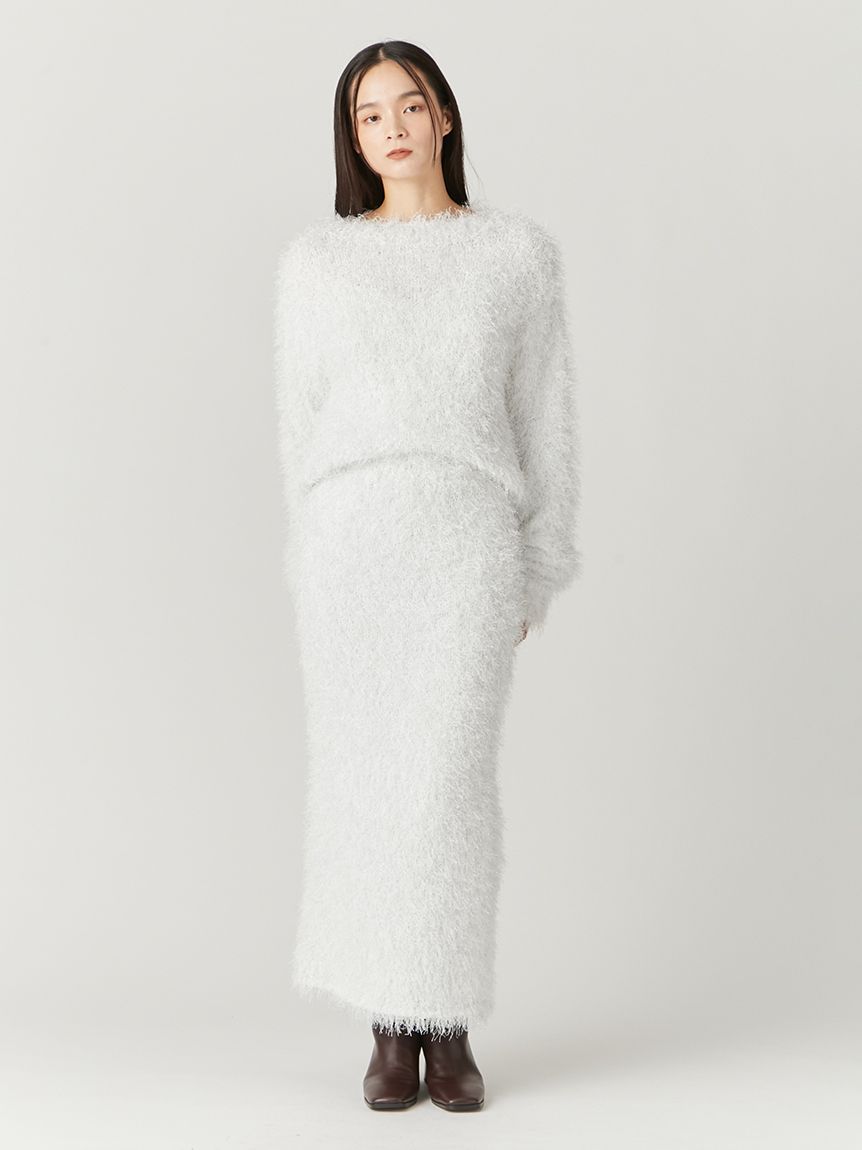 フレイ アイディー FRAY I.D ショートニットフーディー （GRY） - ファッション通販 MAGASEEK(マガシーク)