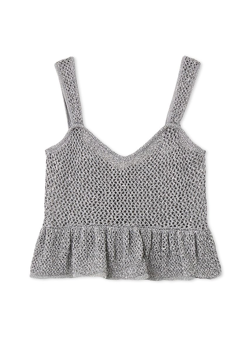 ☆FETICO☆ホワイト メッシュビスチェ Heather ブラウス シャツ ビスチェSETシャツ 105006 レディース