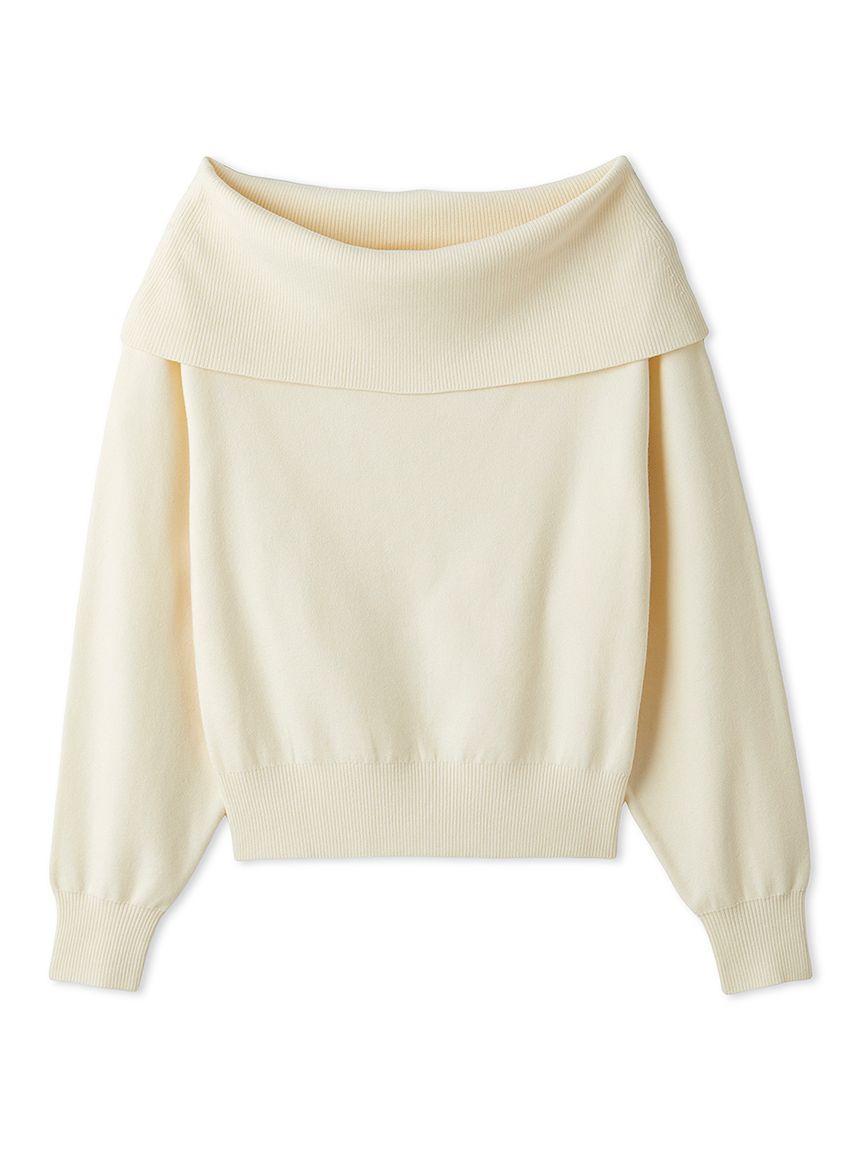 ワイドカラーオフショルダープルオーバー(カットソー)｜トップス｜FRAY