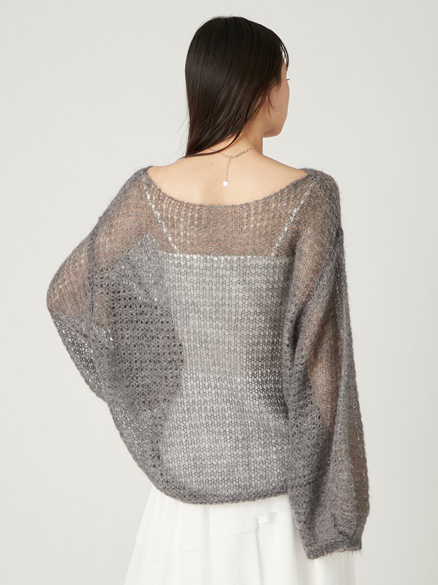 シアーモヘヤニットプルオーバー(ニット)｜トップス｜FRAY I.D（フレイ