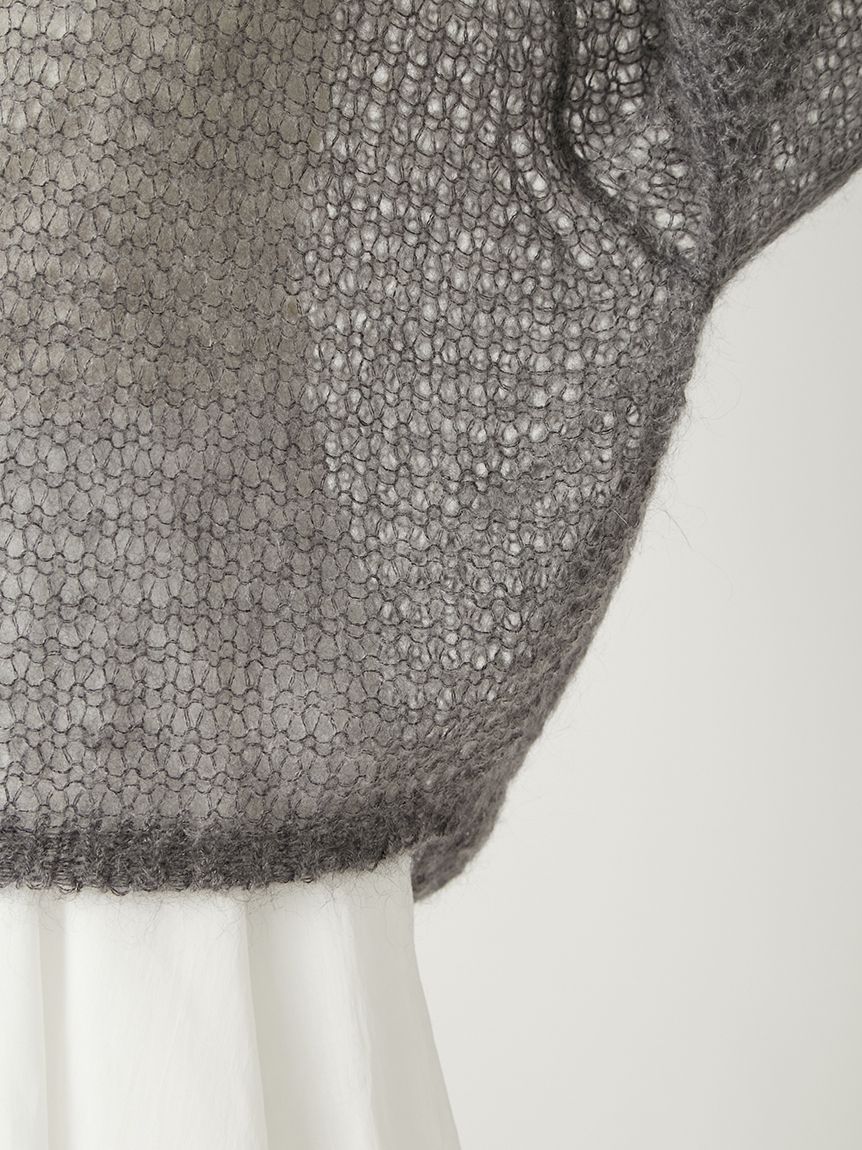 ひらり 下 シアーモヘヤニットプルオーバー(ニット)｜トップス｜FRAY I.D