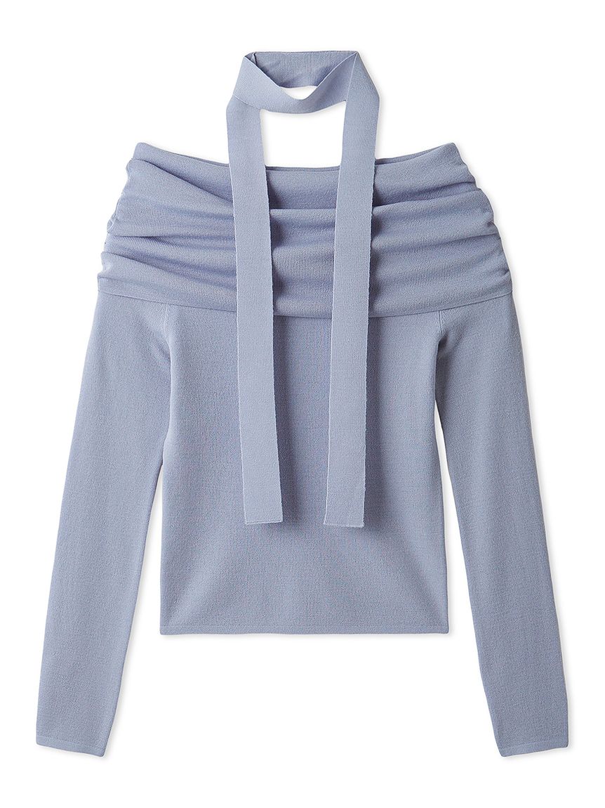 ウールアクリルオフショルプルオーバーニット(ニット)｜トップス｜FRAY