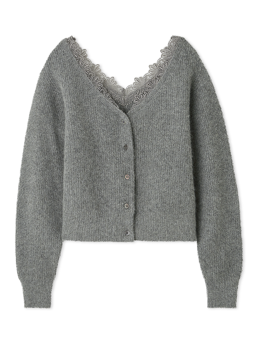 フォックスウールレーストリムカーディガン(ニット)｜トップス｜FRAY