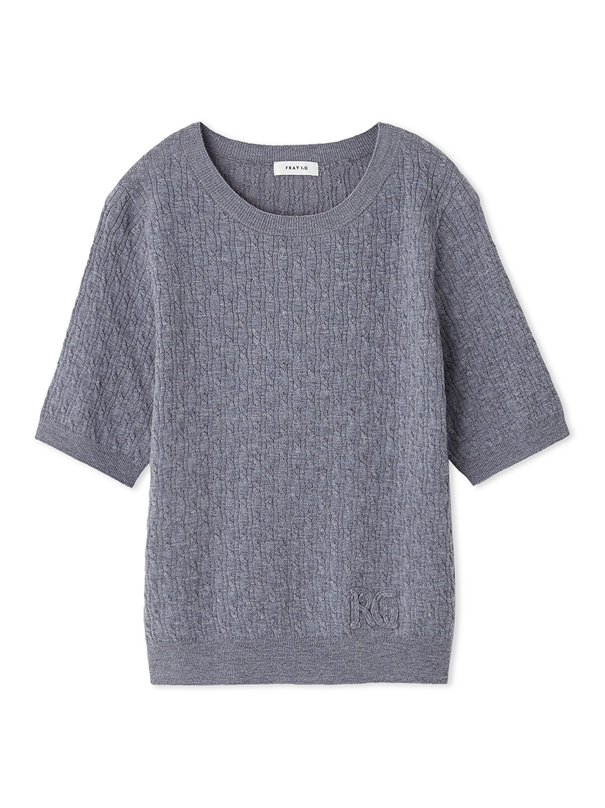 FRAY I.D スラッシュニットプルオーバー スラッシュニットプルオーバーFRAY I.D