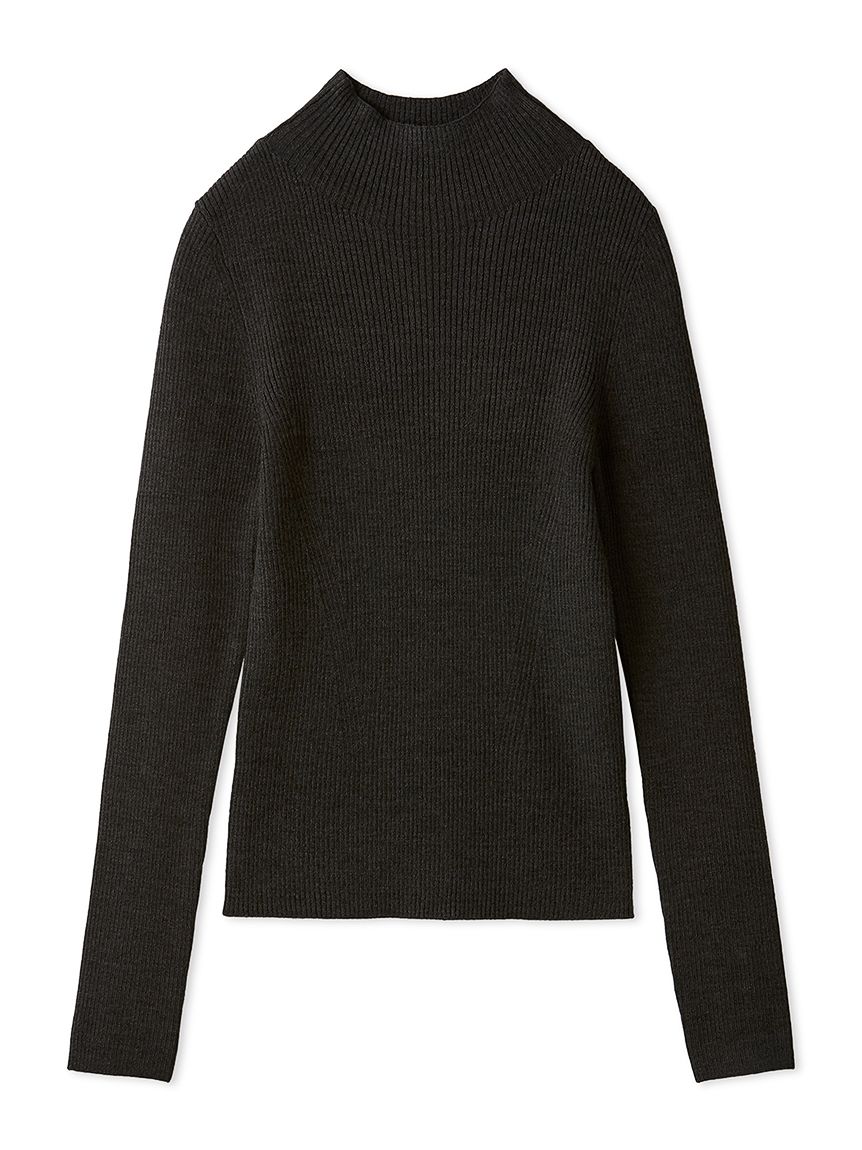 ウールアクリルセミシアーリブニット(ニット)｜トップス｜FRAY I.D