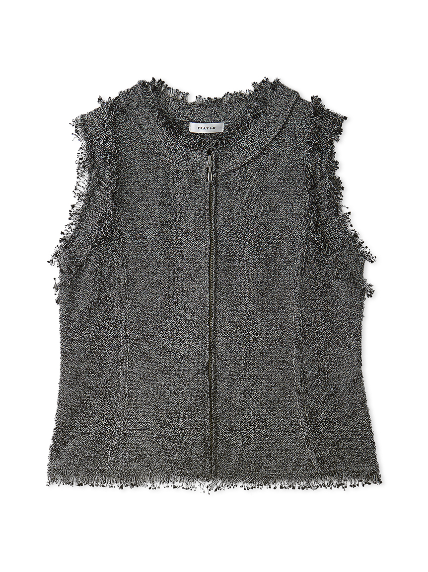 FRAY I.D ラメスラブヤーンニットタイトスカートブラック FRAY I.D ラメスラブヤーンニットタイトスカートブラック - メルカリ