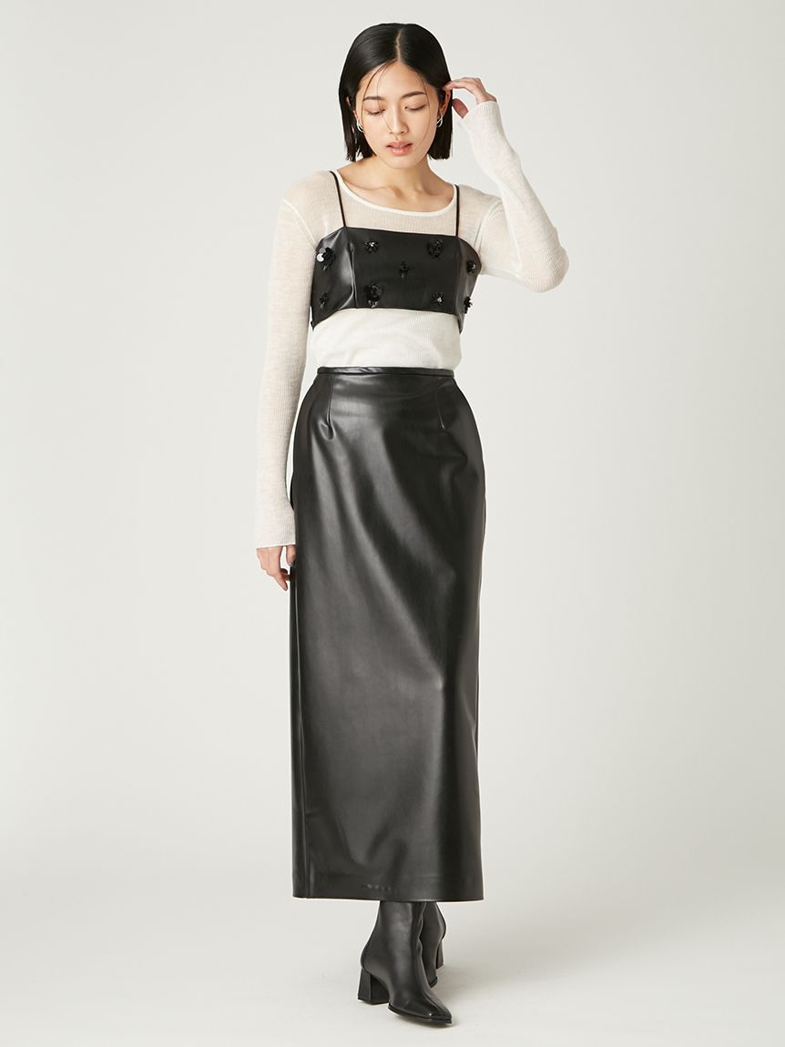 ロングタイ2wayシアーニットプルオーバー(ニット)｜トップス｜FRAY I.D